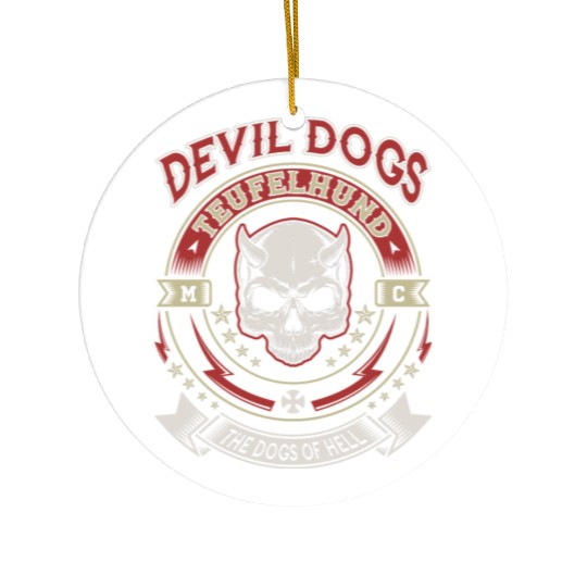 US Marines Corps Air Force Ceramic Ornaments