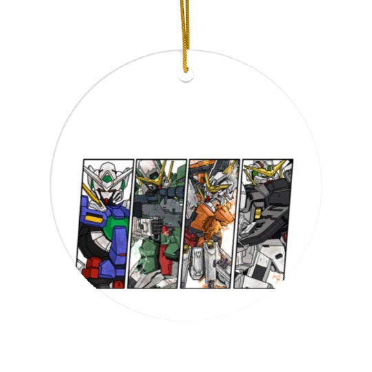 GUNDAM 00 Celestial Being Ceramic Ornaments