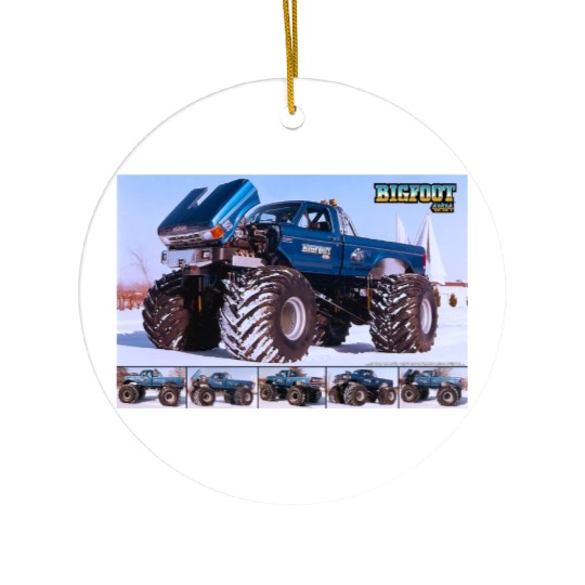 Classic BIGFOOT 4* Ceramic Ornaments