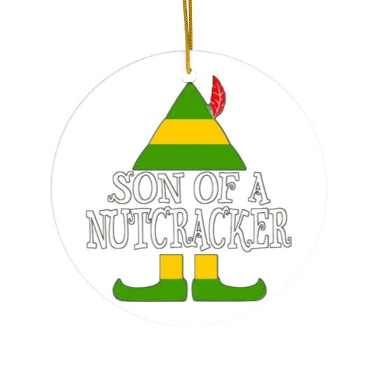 Son of a nutcracker Ceramic Ornaments