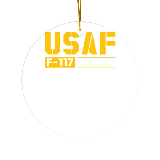 F 117 Nighthawk Ceramic Ornaments