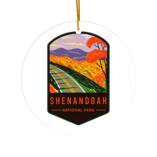 Shenandoah National Park Ceramic Ornaments