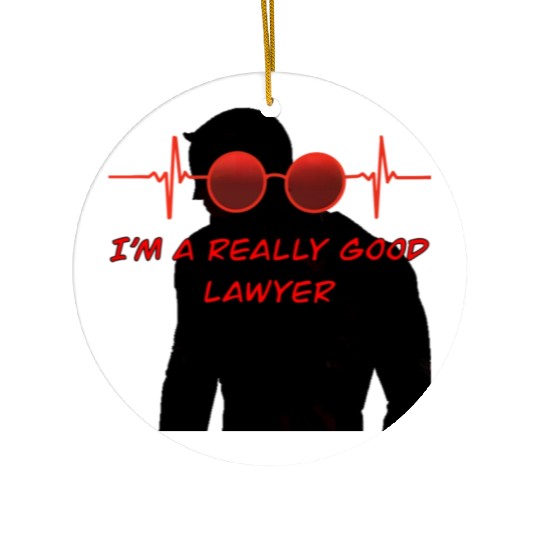 Daredevil heart beat no way home body shadow Ceramic Ornaments