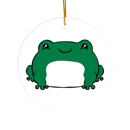 Cute little frog Ceramic Ornaments