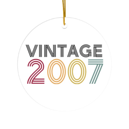 Vintage 2007 Ceramic Ornaments