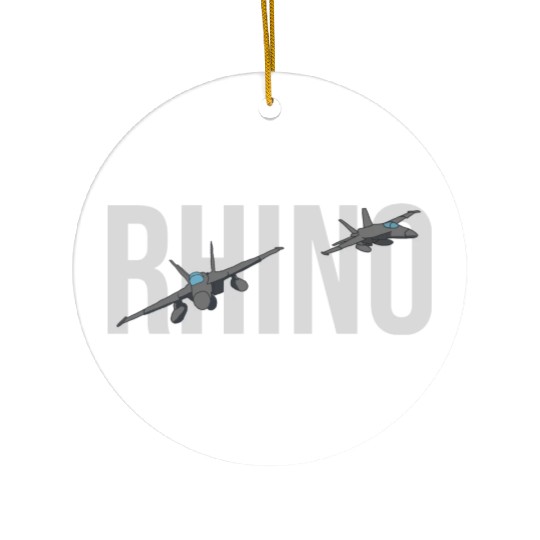 F-18 'Rhino' Ceramic Ornaments