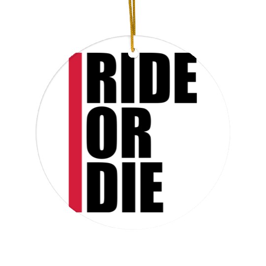 Bar Red Logo Ceramic Ornaments