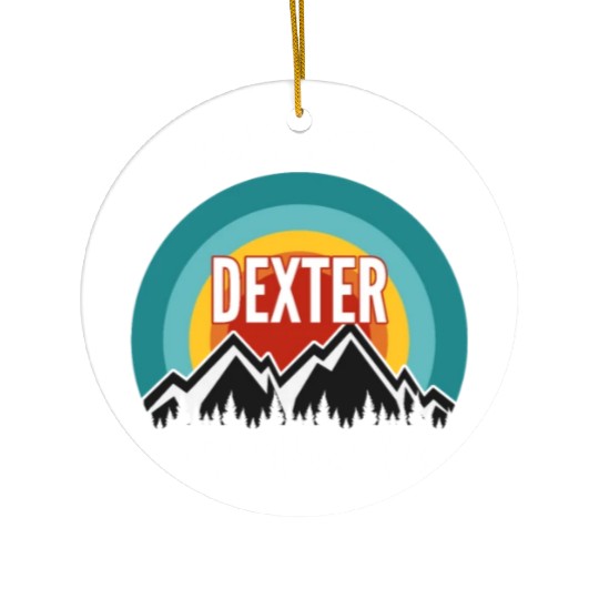 Dexter Ceramic Ornaments, This Ceramic Ornaments Belongs to Dexter