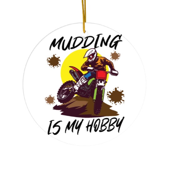 Dirt Bike Dirt Bike Riding Motocross Dirt Biking Ceramic Ornaments