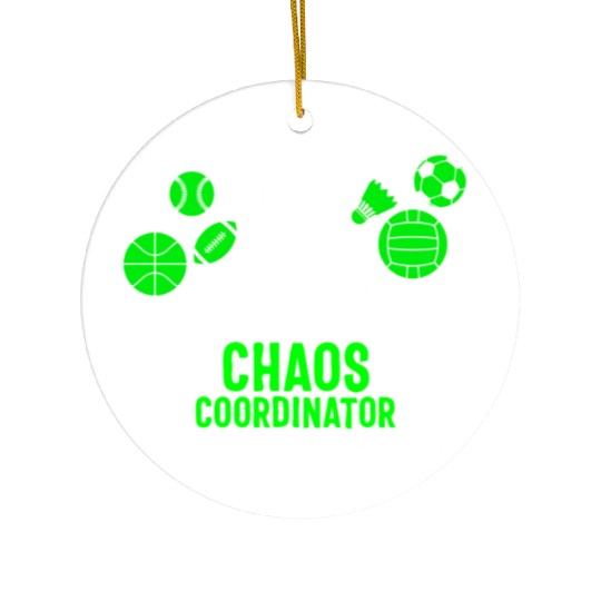 Physical Education Teacher Ceramic Ornaments, Chaos