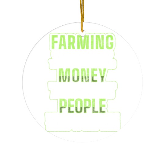 Agriculture Farm Garden Farmer Ceramic Ornaments