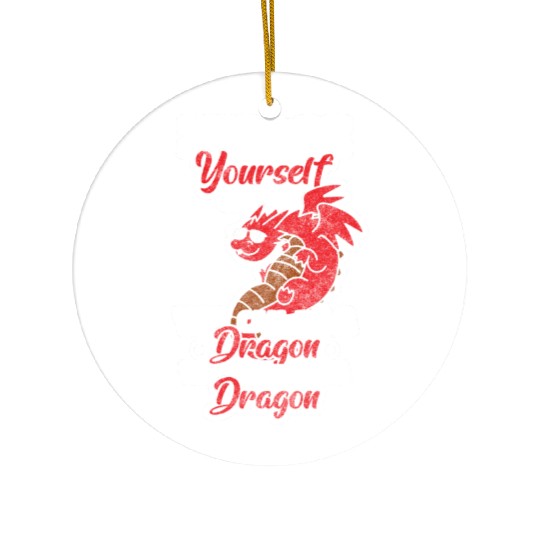 Dragon Imagination Fire Dragon Chinese Dragon Ceramic Ornaments