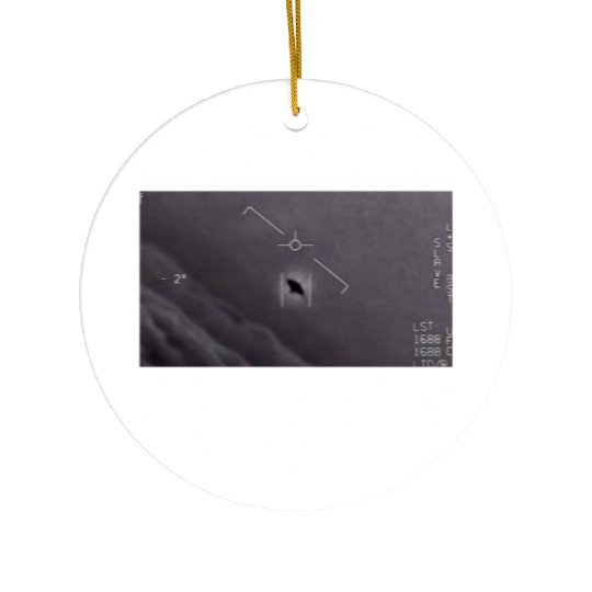 Conspiracy Realist Ceramic Ornaments UFO Government Sighting