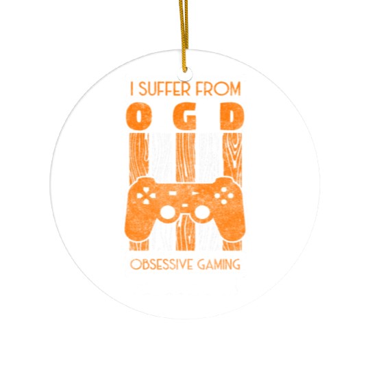 Gaming Video Game Gaming Ceramic Ornaments