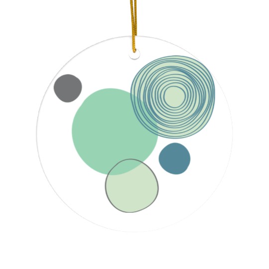 Circle Ceramic Ornaments