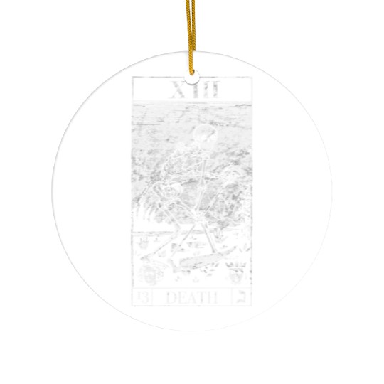 Blackcraft The Grim Reaper Vintage Death Tarot Car Ceramic Ornaments