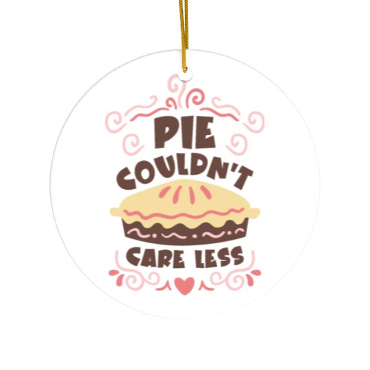 Pastry Chef Baking Pie Dessert Foodie Ceramic Ornaments