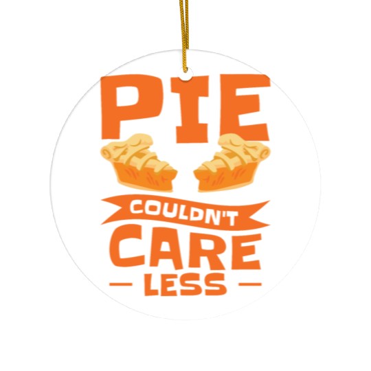 Pastry Chef Baking Pie Dessert Foodie Ceramic Ornaments