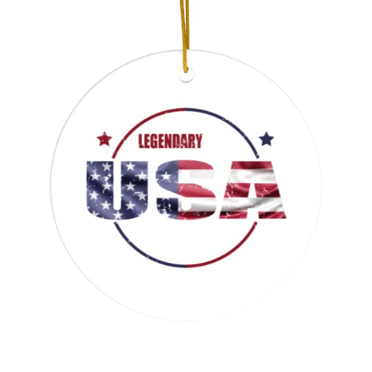 Birthday Saying Born USA 1992 Ceramic Ornaments