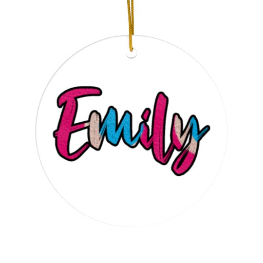 EMILY Ceramic Ornaments