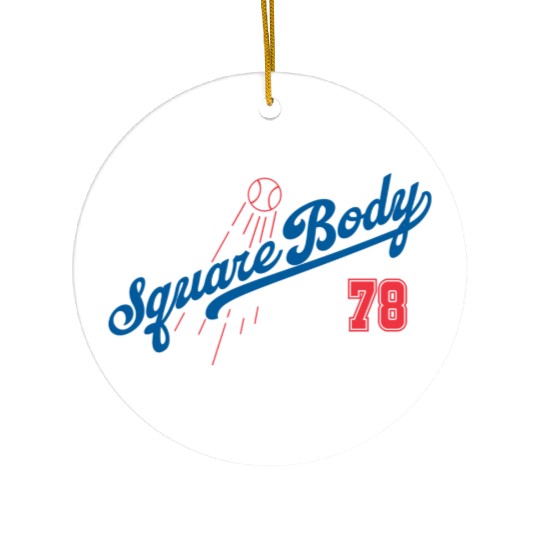 1978 Square Body Ceramic Ornaments