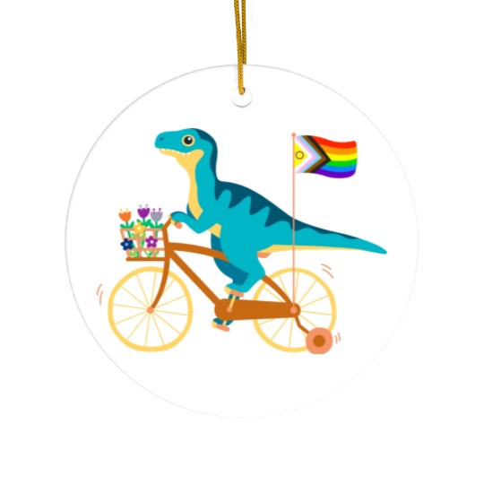 velociraptor Ceramic Ornaments