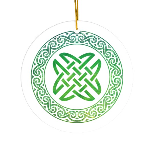 Celtic Knot Ceramic Ornaments