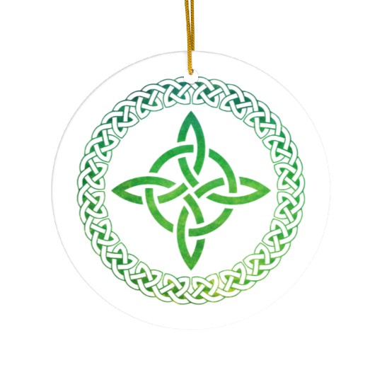 Celtic Knot Ceramic Ornaments
