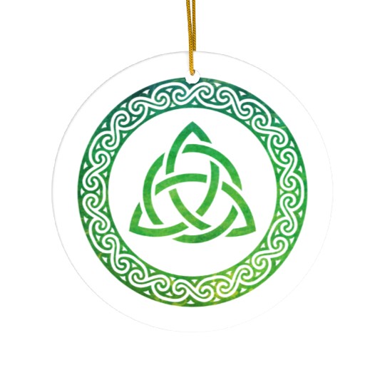 Celtic Knot Ceramic Ornaments