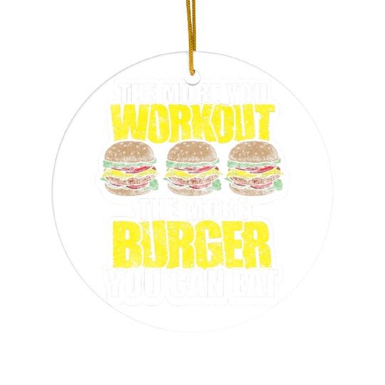 Training Muscles Ceramic Ornaments