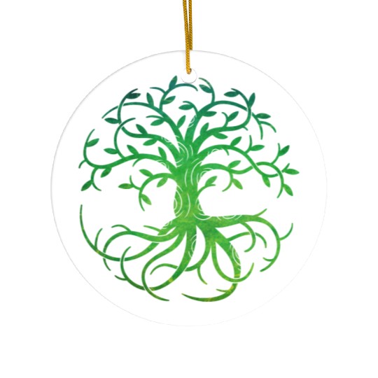 Celtic Tree of Life Ceramic Ornaments