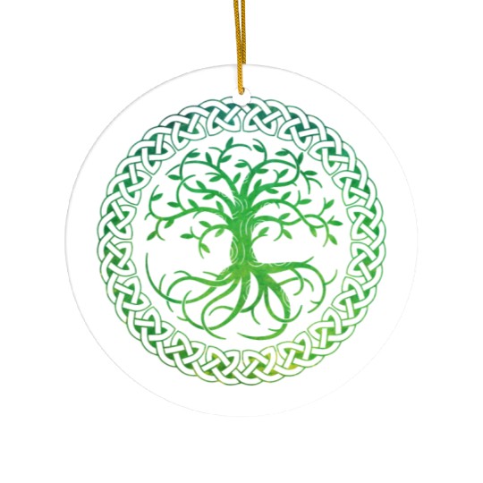 Celtic Tree of Life Ceramic Ornaments