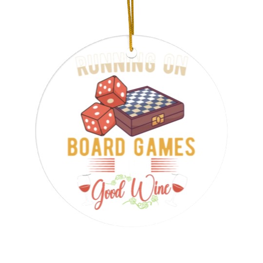 Wine Board Games Chess Board Game Player Gambling Ceramic Ornaments