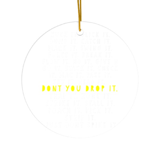 Ultimate frisbee game language Frowler Disc Golf Ceramic Ornaments