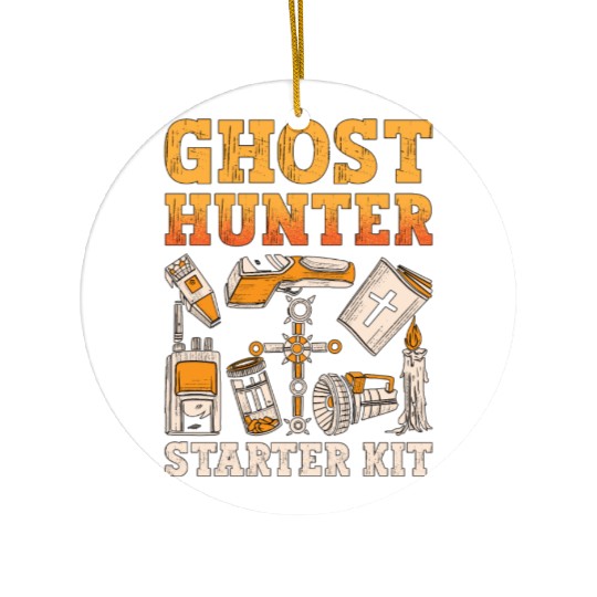 Ghost Hunter Starter Kit Paranormal Ghost Hunting Ceramic Ornaments