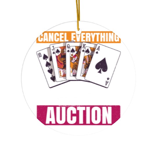 Card Game Bridge Quote for a Bridge Nerd Ceramic Ornaments