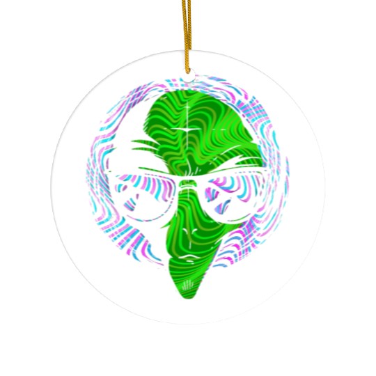 Alien Gift Extraterrestrial UFO AREA 51 Sci-fi Ceramic Ornaments