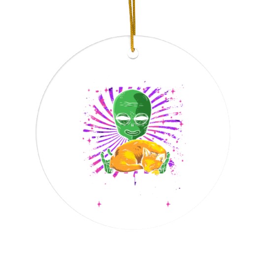Alien Ceramic Ornaments Ufo Extraterrestrial Children Mars