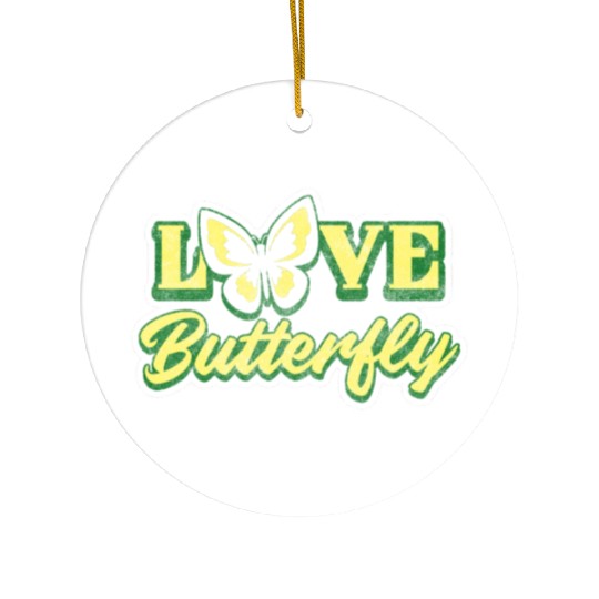 Insect Pattern Sweet Ceramic Ornaments