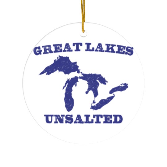 Great Lakes Unsalted Ceramic Ornaments