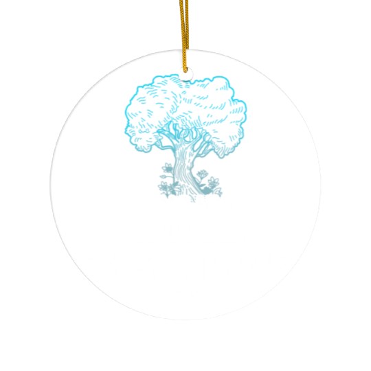 Tree Hugging therapy Ceramic Ornaments