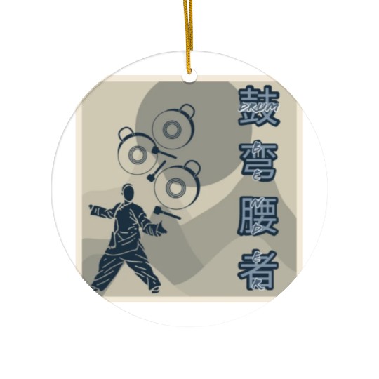 Anime "DRUM BENDER" Master Design Ceramic Ornaments