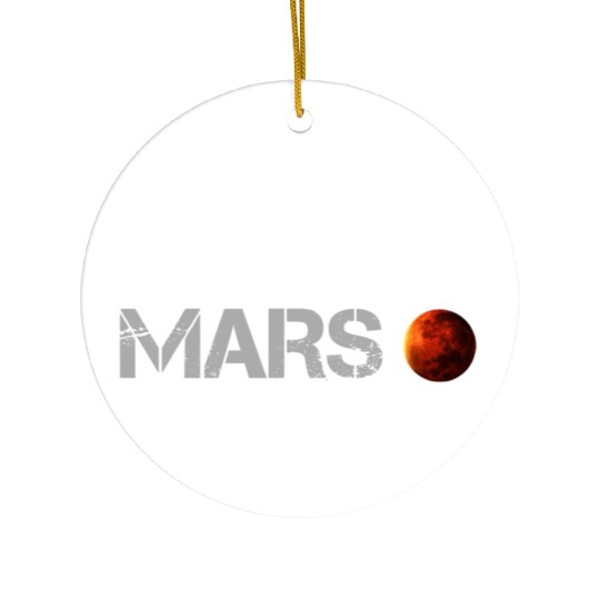 OCCUPY MARS Ceramic Ornaments
