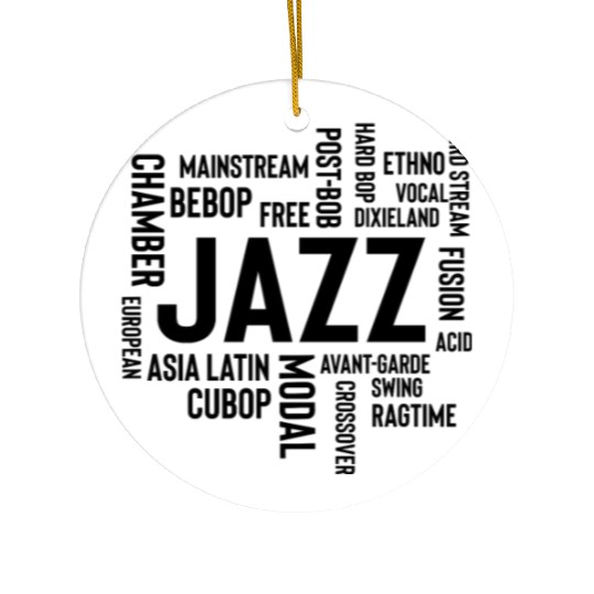 Novelty Music Mainstreams Ragtime Song Tone Ceramic Ornaments