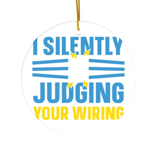 Electrician Electrical Engineer Lineman Ceramic Ornaments