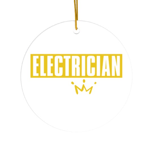 Electrician Electrical Engineer Lineman Ceramic Ornaments