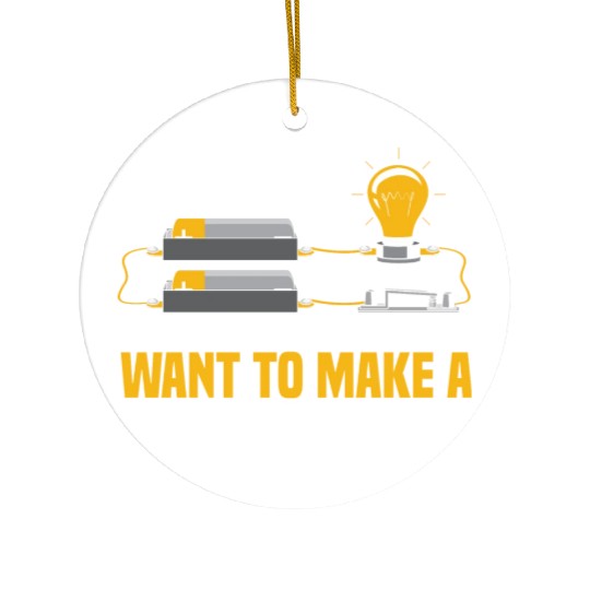 Electrician Electrical Engineer Lineman Ceramic Ornaments