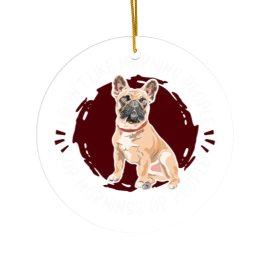 French Bulldog Breed Dog Lover Ceramic Ornaments