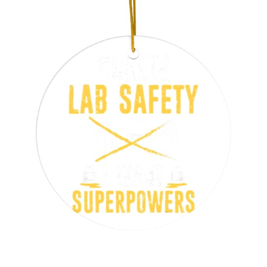 Biology Screw Lab Safety Biologist Chemist Science Ceramic Ornaments