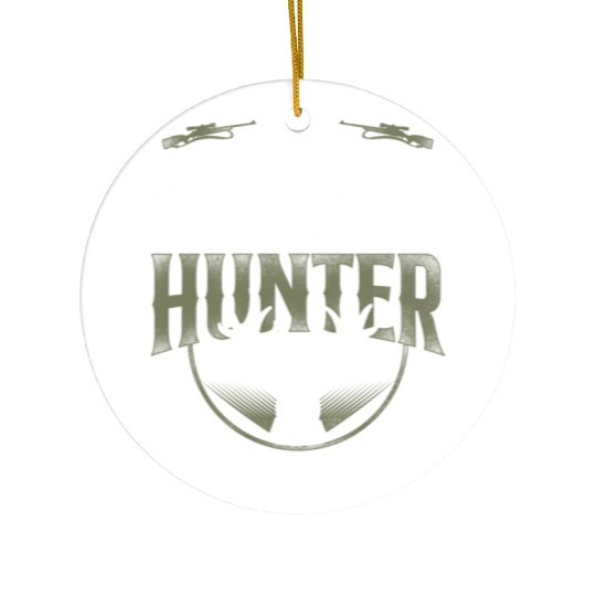 Buck Deer Hunting Hunter Vintage Ceramic Ornaments